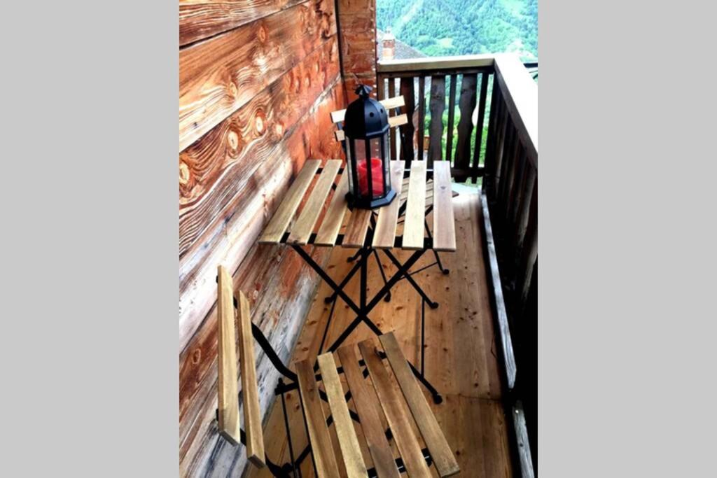 Appartement "Le Ver Luisant" A Saint-Martin, Val D'Herens, Valais Экстерьер фото
