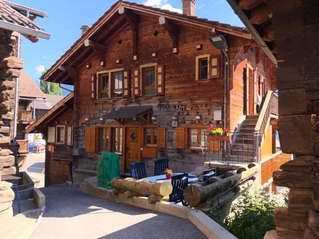 Appartement "Le Ver Luisant" A Saint-Martin, Val D'Herens, Valais Экстерьер фото